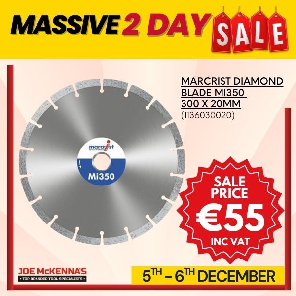 Marcrist,DIAMOND BLADE, MI350 300 x 20MM,Joe McKennas,Hardware,Limerick,Sale