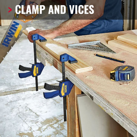 Clamp and Vices at Joe Mckenna's.