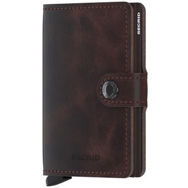 SECRID VINTAGE MINIWALLET - BROWN