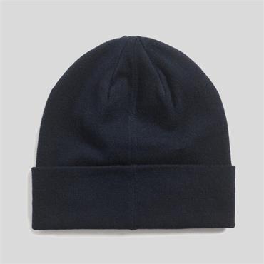 LYLE&SCOTT COTTON MERINO BEANIE - NAVY