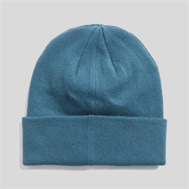 LYLE&SCOTT COTTON MERINO BEANIE - BLUE