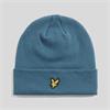 LYLE&SCOTT COTTON MERINO BEANIE - BLUE