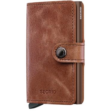 SECRID VINTAGE MINIWALLET - TAN