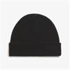 SUPERDRY ESSENTIAL LOGO KNITTED BEANIE - BLACK