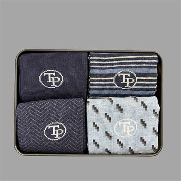 TOM PENN SOCKS GIFT BOX - BLUE