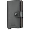 SECRID MATTE SATIN MINIWALLET - GREY