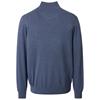 CASA MODA 1/2 ZIP SWEATER - BLUE