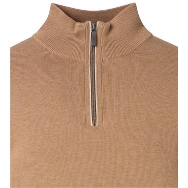 CASA MODA 1/2 ZIP SWEATER - YELLOW