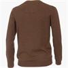 CASA MODA V-NECK JUMPER - BROWN
