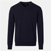 CASA MODA V-NECK JUMPER - NAVY