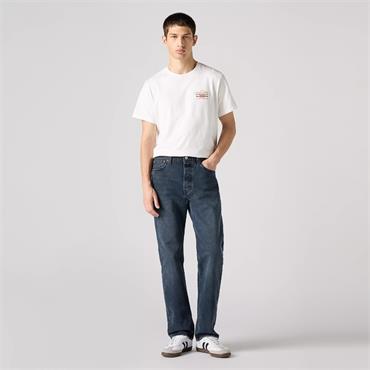 LEVI'S 501 ORIGINAL STRAIGHT JEANS - NAVY