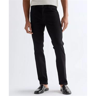 WRANGLER TEXAS SLIM STRETCH JEANS - BLACK