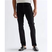 WRANGLER TEXAS SLIM STRETCH JEANS - BLACK