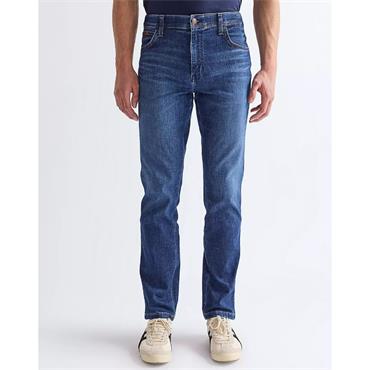 WRANGLER TEXAS SLIM STRETCH JEANS - DENIM