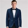REMUS UOMO ROMEO VELVET JACKET - BLUE