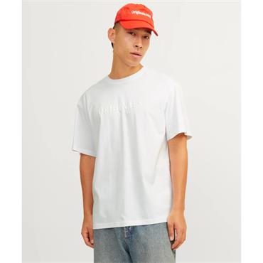 JACK&JONES FREDERIKS T-SHIRT - WHITE