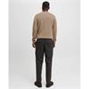 JACK&JONES MILANO KNIT ZIP POLO - BROWN