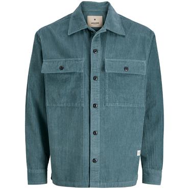 JACK&JONES CORDUROY OVERSHIRT - BLUE