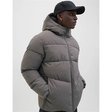 JACK&JONES GLOBAL PUFFER JACKET - GREY