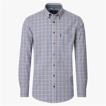 CASA MODA KENT CHECK SHIRT - BLUE