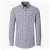 CASA MODA KENT CHECK SHIRT - BLUE