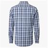 CASA MODA B.D. CHECK CASUAL SHIRT - BLUE