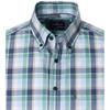 CASA MODA B.D. CHECK CASUAL SHIRT - GREEN