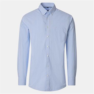CASA MODA B.D. STRIPE SHIRT - BLUE