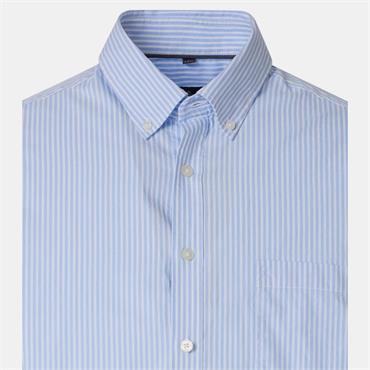 CASA MODA B.D. STRIPE SHIRT - BLUE