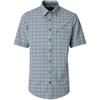 CASA MODA CHECK SHORT SLEEVE SHIRT - GREEN