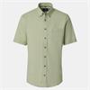 CASA MODA LINEN SHORT SLEEVE SHIRT - GREEN