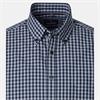CASA MODA B.D. CHECK CASUAL SHIRT - BLUE