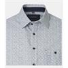 CASA MODA PRINT SHIRT - BROWN