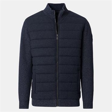 CASA MODA KNITTED JACKET - NAVY