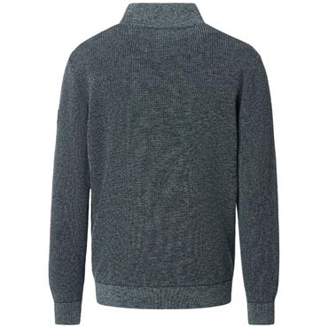 CASA MODA 1/2 ZIP SWEATER - GREEN