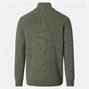 CASA MODA 1/2 ZIP SWEATER - GREEN