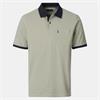 CASA MODA STRIPE POLO SHIRT - GREEN