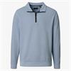 CASA MODA 1/2 ZIP SWEATSHIRT - BLUE
