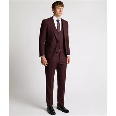REMUS UOMO MASSA SUIT - BURGUNDY