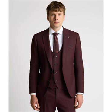 REMUS UOMO MASSA SUIT - BURGUNDY