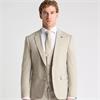 REMUS UOMO MATTEO LINEN MIX SUIT - STONE