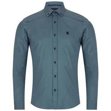 REMUS UOMO PARKER SHIRT - BLUE