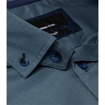 REMUS UOMO PARKER SHIRT - BLUE
