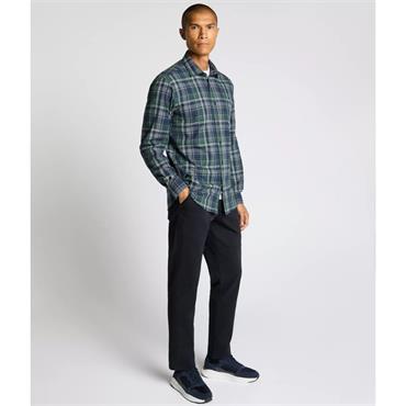 REMUS UOMO PARKER CHECK SHIRT - NAVY