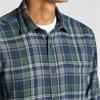 REMUS UOMO PARKER CHECK SHIRT - NAVY