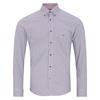 DG'S DRIFTER IVANO PRINT SHIRT - BURGUNDY