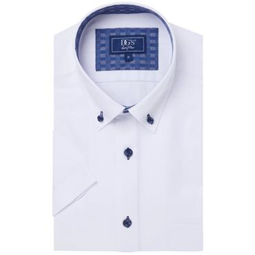 DG'S DRIFTER IVANO SHORT SLEEVE SHIRT - WHITE