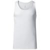 VEDONEIRE COTTON SLEEVELESS VEST - WHITE