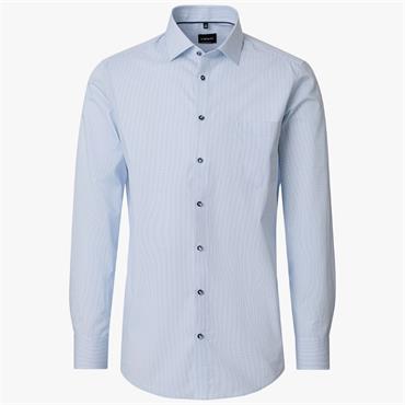 VENTI KENT PRINT SHIRT - BLUE
