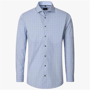 VENTI HAI PRINT SHIRT - BLUE